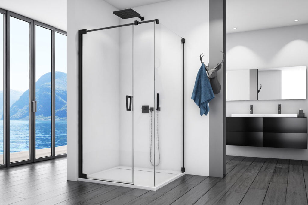 cubicle shower, membuat kamar mandi terlihat lebih modern. sumber: sanswiss.fr