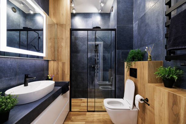 dengan cubicle shower, masalah cipratan air ke dinding tidak terjadi. sumber: istockphoto.com