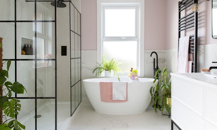 Tanaman hias di kamar mandi, Sumber: futurecdn.net