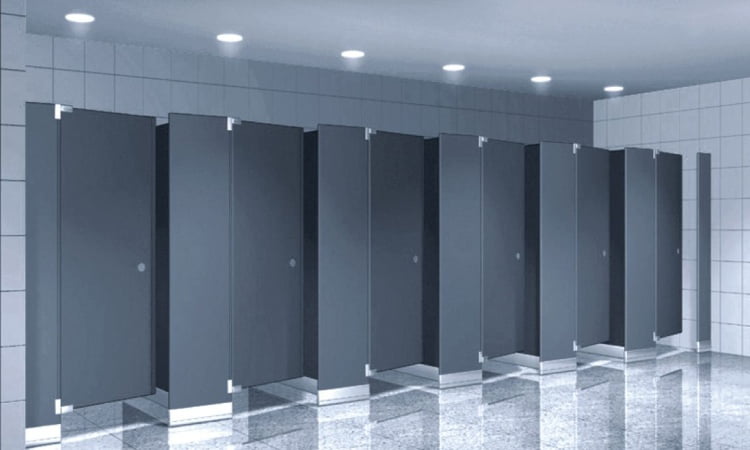 Cubicle toilet modern futuristik, Sumber: pinterest.com