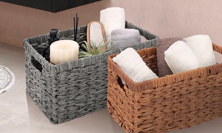 Keranjang rotan untuk penyimpanan, Sumber: aliexpress.com