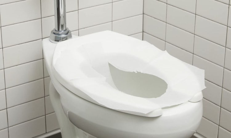 Toilet seat cover, Sumber: amazon.com