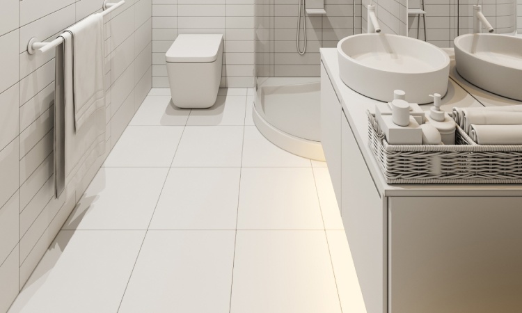 Lantai kamar mandi, Sumber: lxhausys.com