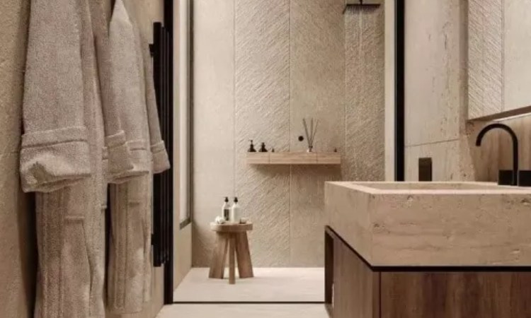 Kamar mandi gaya japandi, Sumber: hipandhome.com