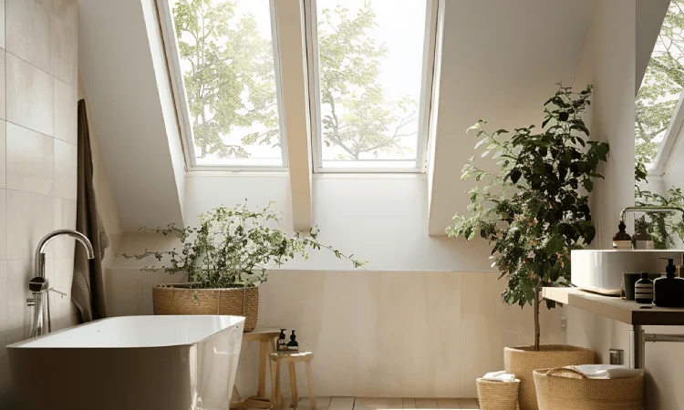 Pencahayaan dari skylight, Sumber: edwardgeorgelondon.com