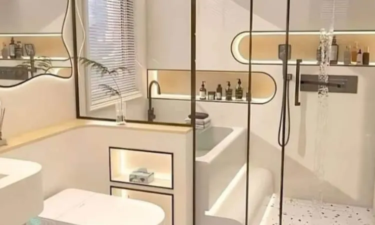 Kamar mandi dengan sekat, Sumber: instagram.com