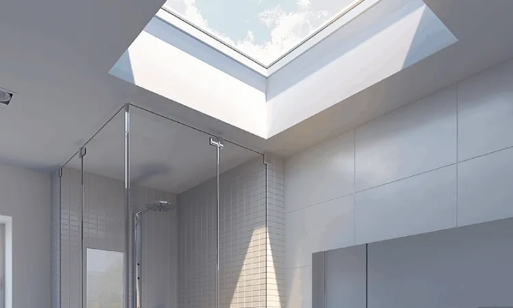 Menggunakan skylight, Sumber: no1roofing.com.au