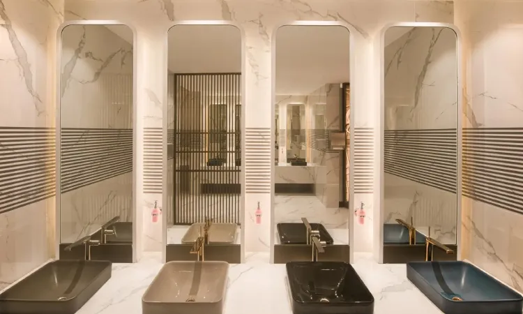 Toilet interior mewah, Sumber: cntraveller.in